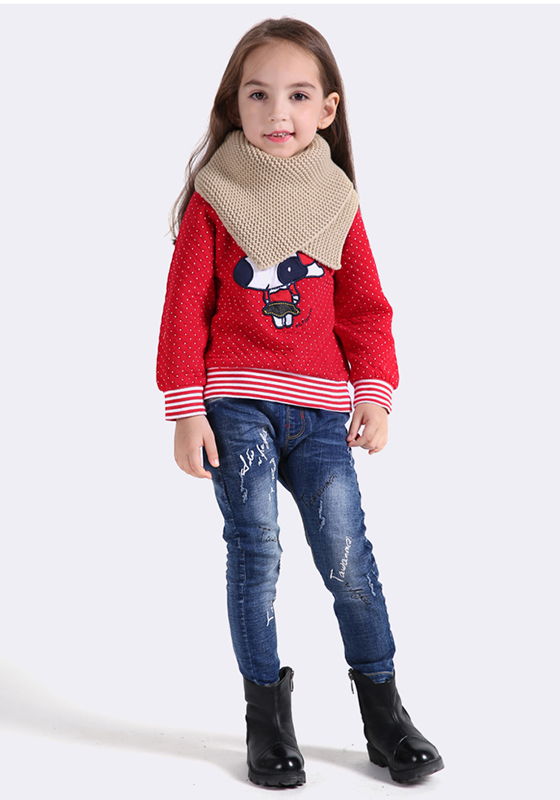 Cotton Thick Knitted Ring Scarf