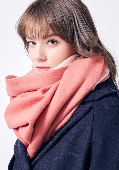 Wool Thick Foulard Scarf
