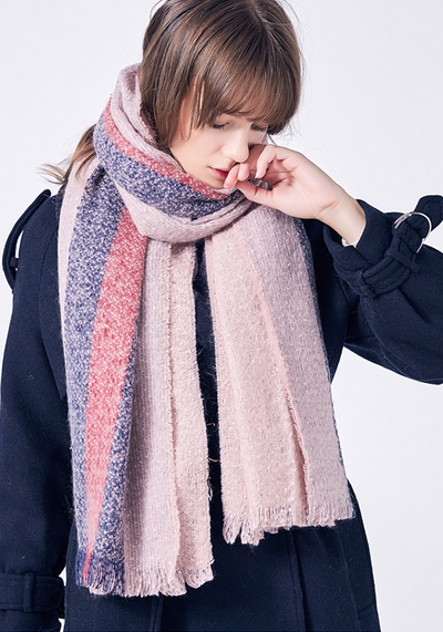 Stripe Foulard Femme Scarf