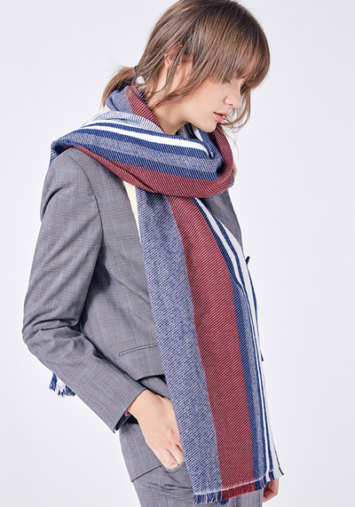 Foulard Femme Stripe Scarf