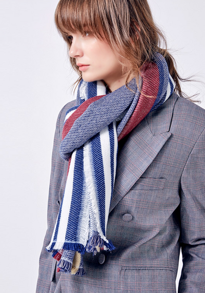 Foulard Femme Stripe Scarf
