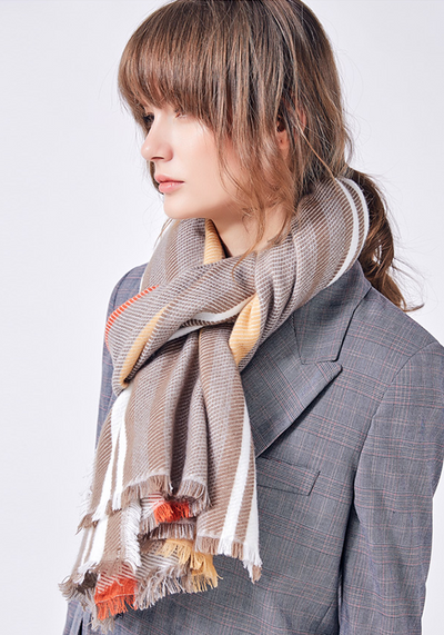 Foulard Femme Stripe Scarf