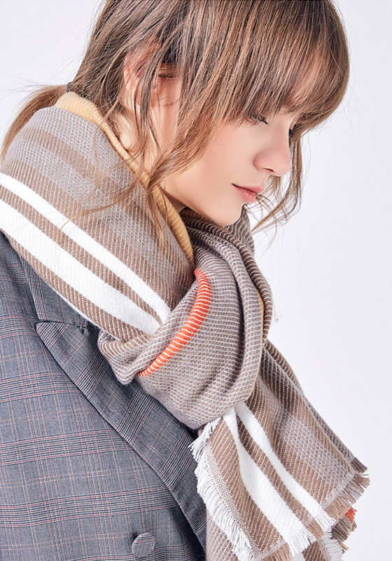 Foulard Femme Stripe Scarf