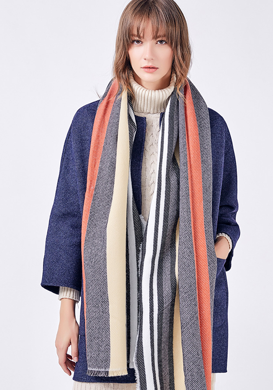 Foulard Femme Stripe Scarf