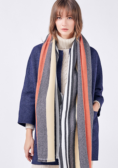 Foulard Femme Stripe Scarf