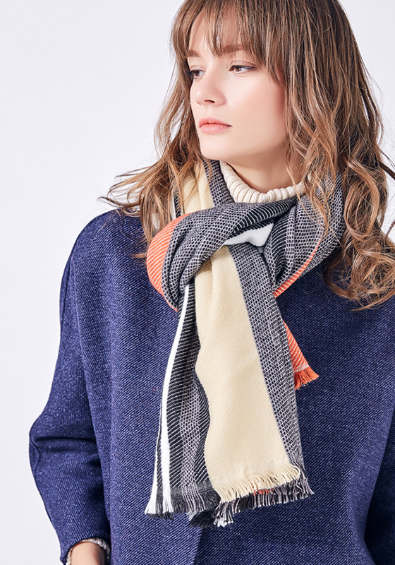 Foulard Femme Stripe Scarf