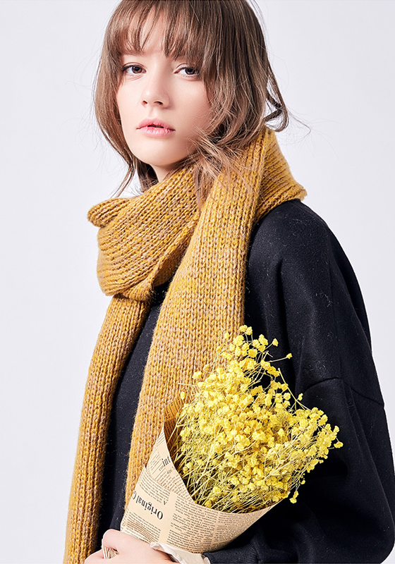 Knit Luxury Solid Scarf