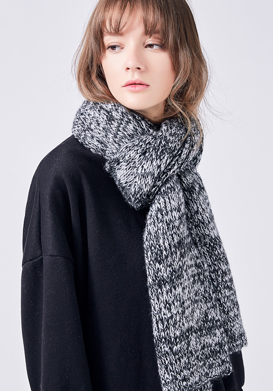 Knit Luxury Solid Scarf