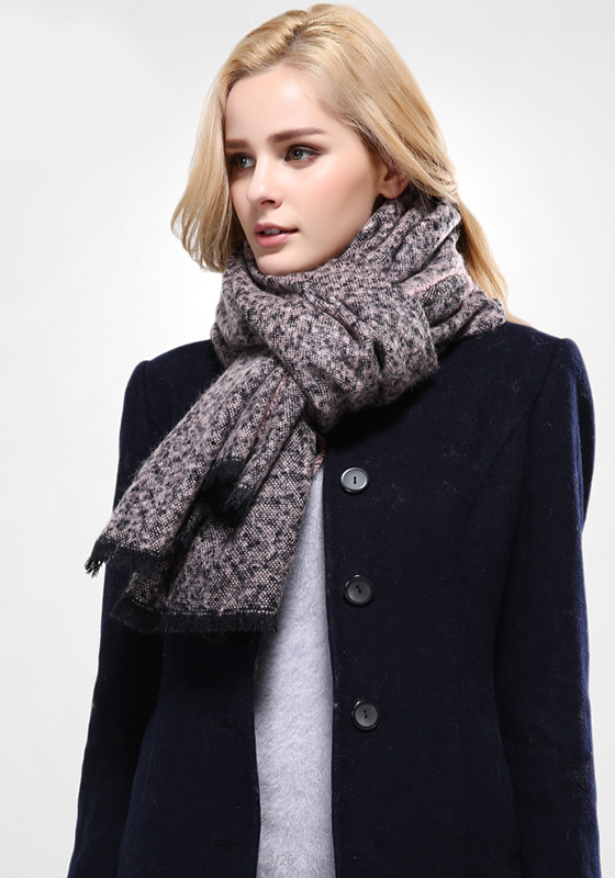 Foulard Wool Solid Shawl