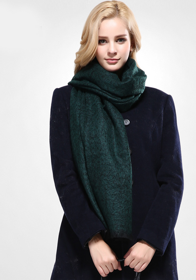 Foulard Wool Solid Shawl