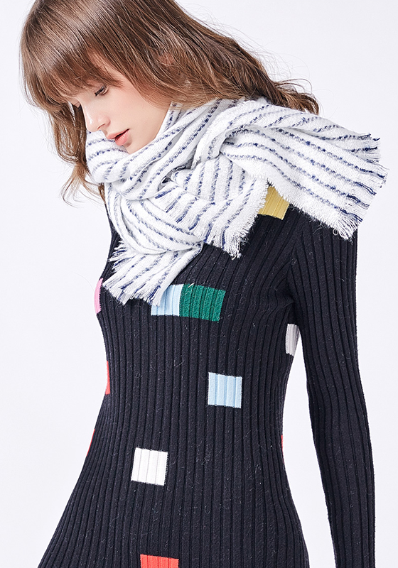 Long Bufandas Mujer Scarf