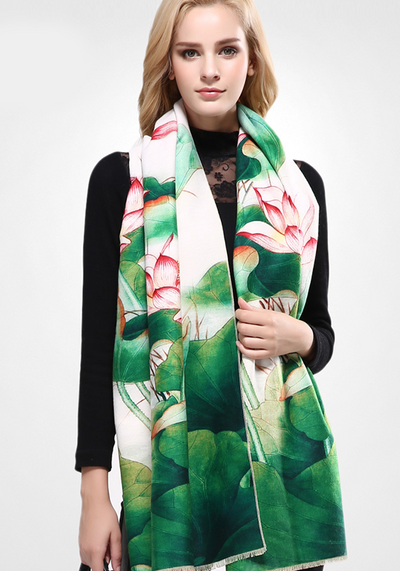 Wool Cashmere Luxury Scarf