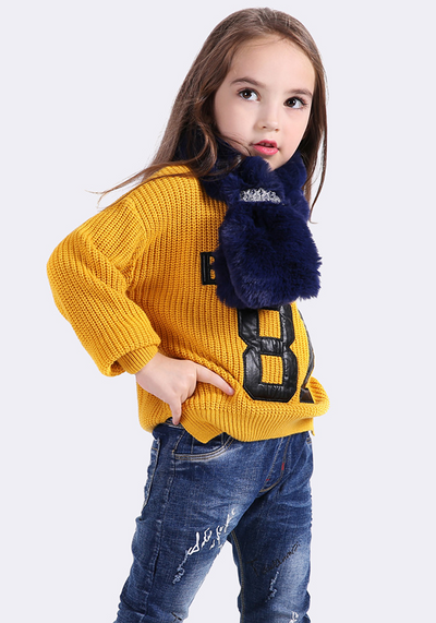 Warm Faux Fur Scarf